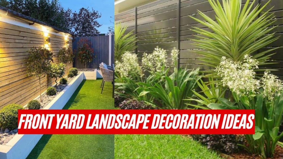Trending And Outclass Front Yard Landscape Decoration Ideas || Home Garden Decor Ideas 2023