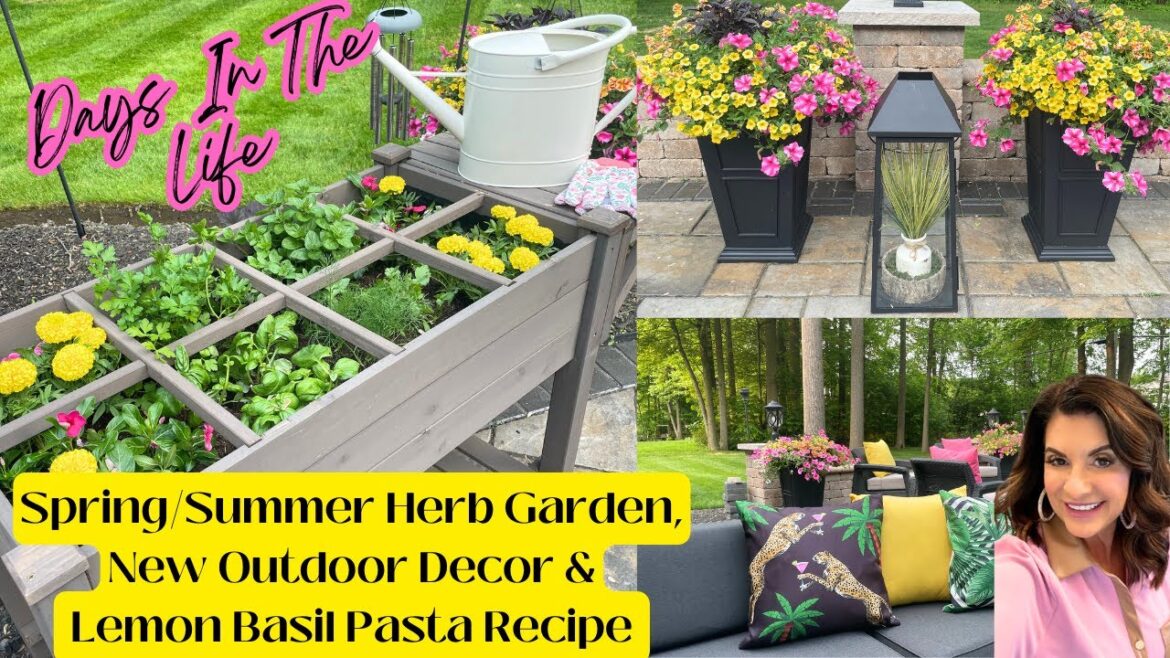 Days In The Life : 🪴 My Spring/Summer Herb Garden 🪴 | New Outdoor Decor | Summer Pasta Recipe Days In The Life : 🪴 My Spring/Summer Herb Garden 🪴 | New Outdoor Decor | Summer Pasta Recipe