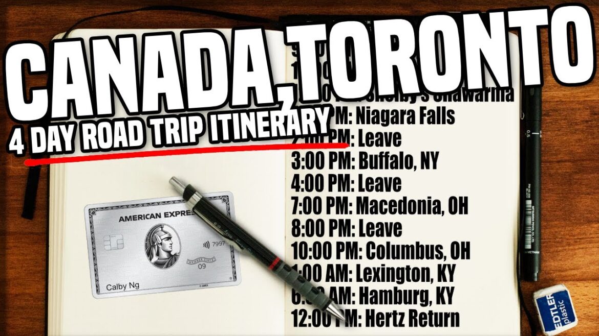 How I Plan Vacations & What's In My Suitcase | Canada Road Trip Itinerary