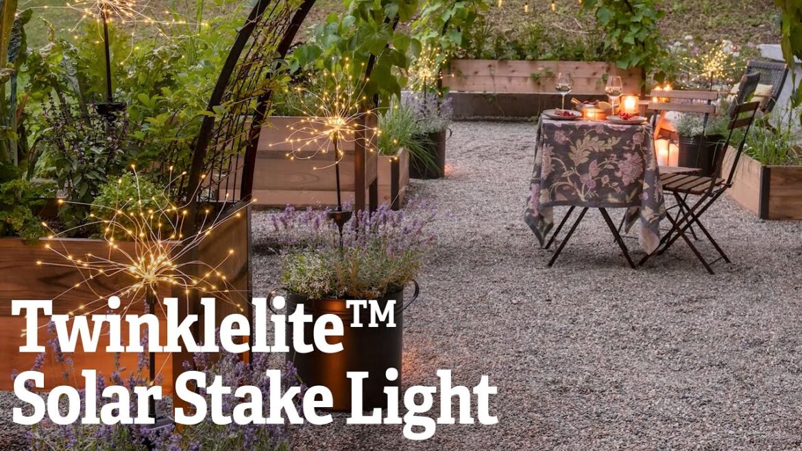 Twinklelite™ Solar Stake Light