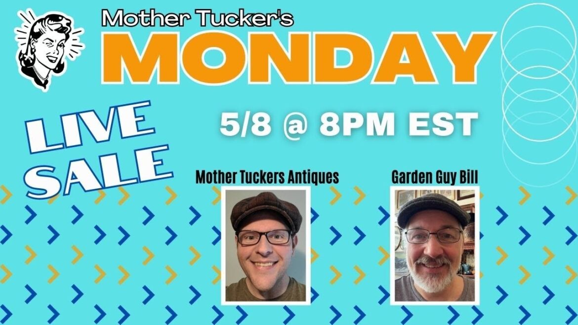 Vintage Live Sale MONDAY @ 8pm EST – Mother Tucker’s & Garden Guy Bill #vintage #kitsch #vintageme Vintage Live Sale MONDAY @ 8pm EST - Mother Tucker's & Garden Guy Bill #vintage #kitsch #vintageme