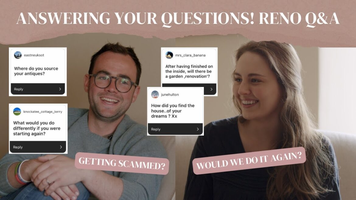 RENOVATION Q&A | Getting scammed, regrets, antiques & our garden plans! | Cottagecore | Frances Iona