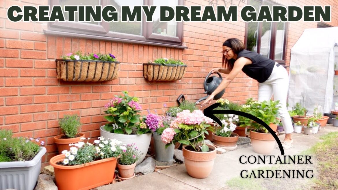 Creating my dream garden & container gardening | Pinterest inspired