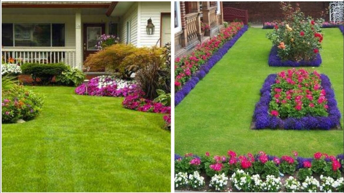 Modern Front Yard Garden Landscaping Design Ideas 2023 | Landscaping Designs #landscaping #garden