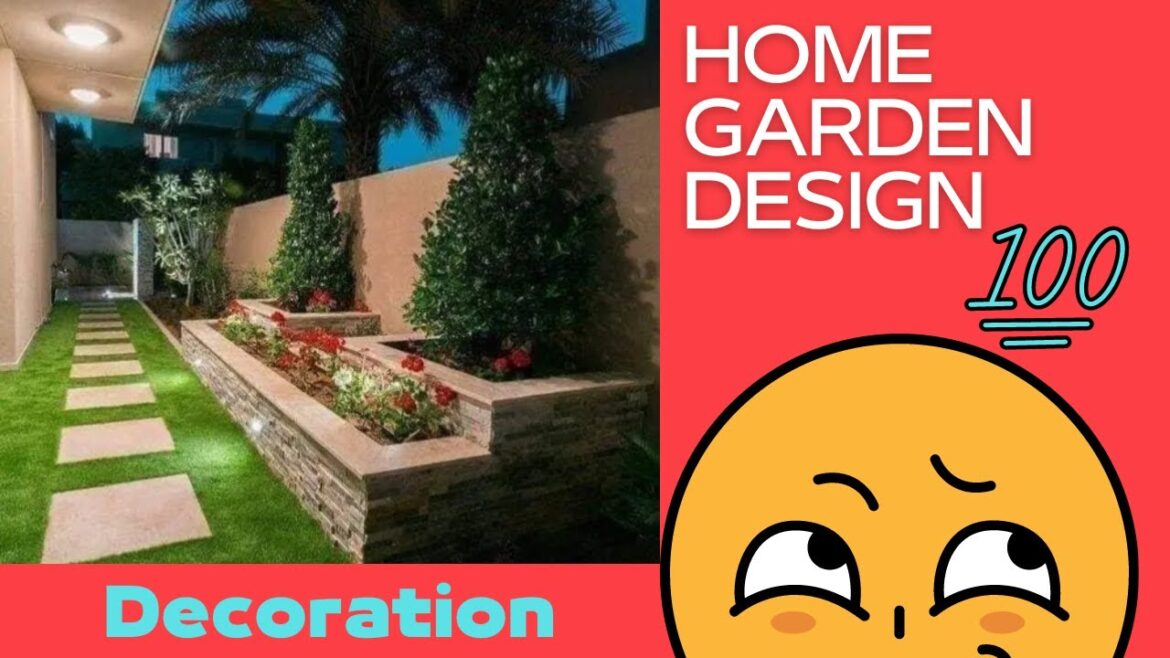 Home garden design ideas to change the exterior appearance.