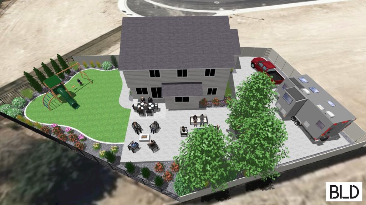 Kuna Backyard Final Landscape Design