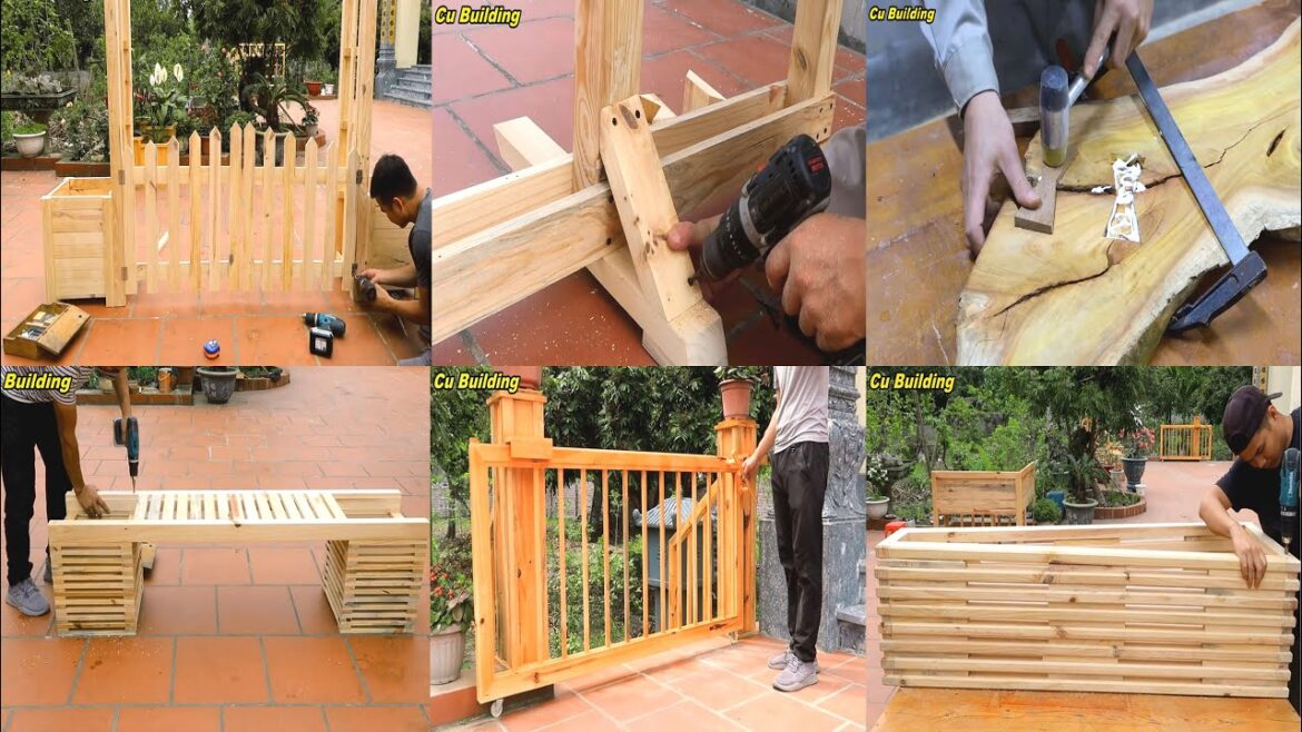 6 Incredible And Unique Garden Design Ideas // Renovate Your Garden Space From Pallet Wood 6 Incredible And Unique Garden Design Ideas // Renovate Your Garden Space From Pallet Wood