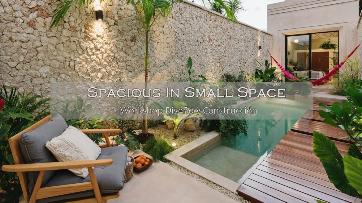 Inside Mexico Smallest House Design | Romantic Villa House tour | Tiny Tropical Garden Home Inside Mexico Smallest House Design | Romantic Villa House tour | Tiny Tropical Garden Home