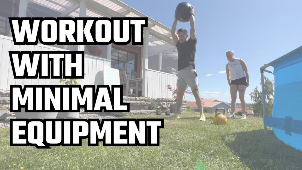 TEAMworkout in the garden with minimal Equipment!!