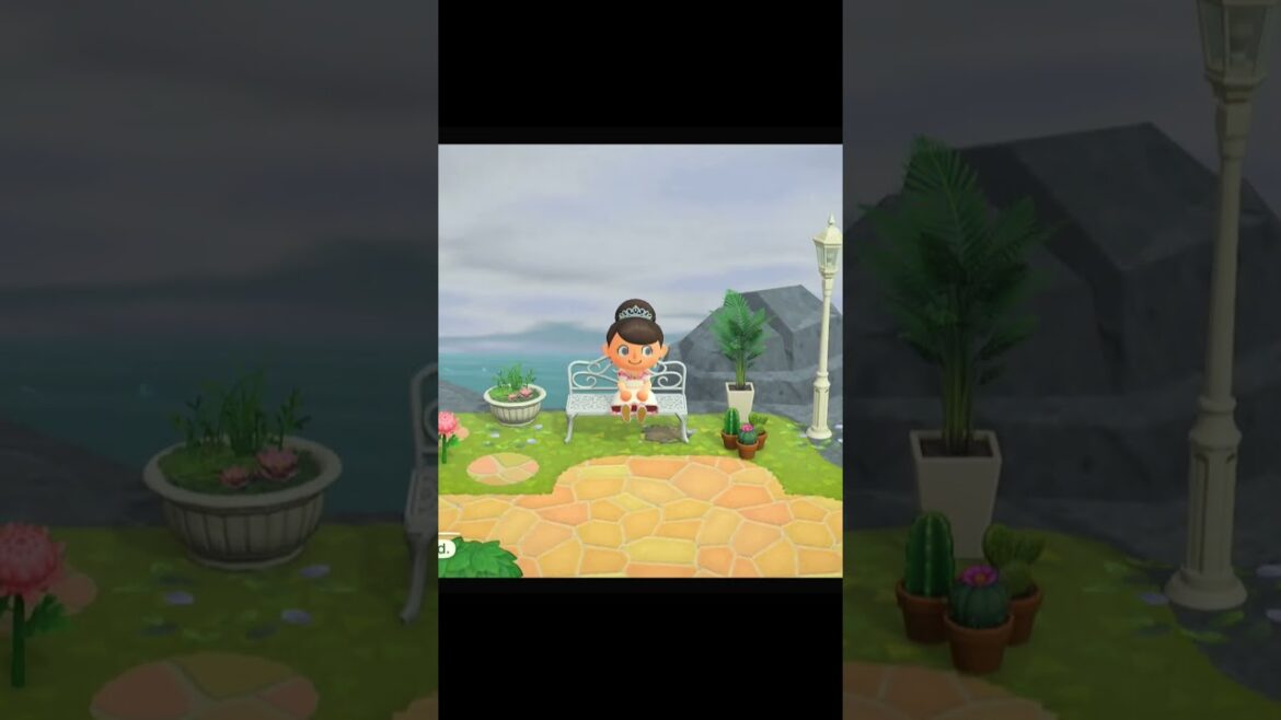 Animal Crossing New Horizons Rock Garden Design #acnh #animalcrossing | Etselec Gaming