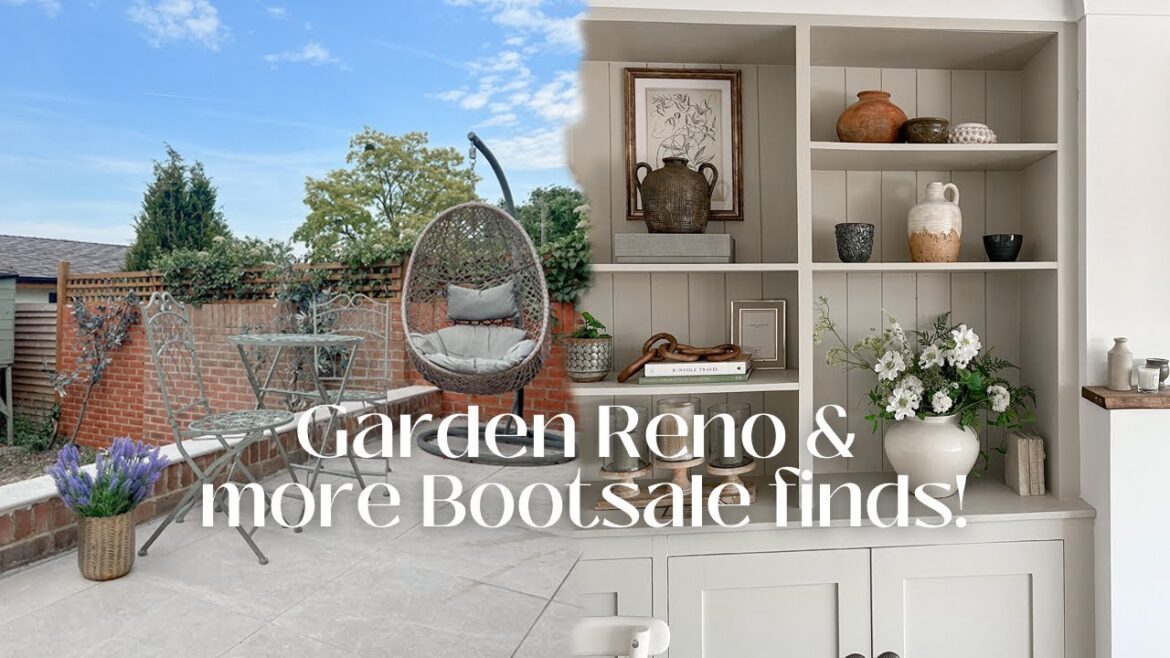 GARDEN RENO PLANS, BOOTSALE HAUL & A FUN SURPRISE | KATE MURNANE