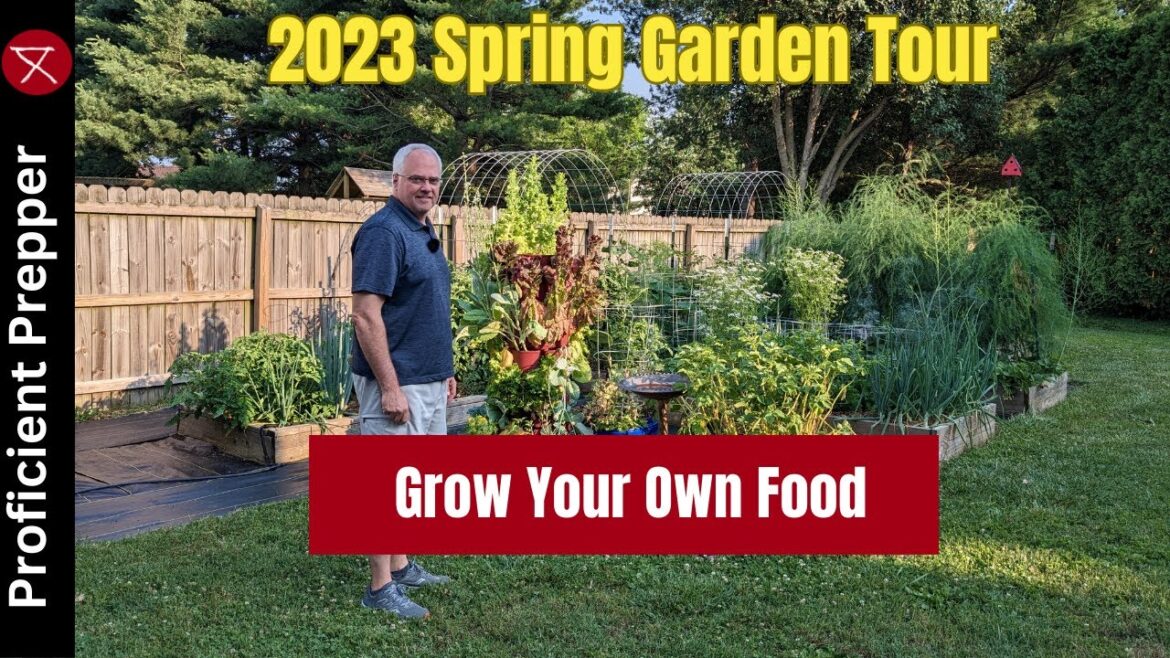 Spring Vegetable Garden Tour 2023