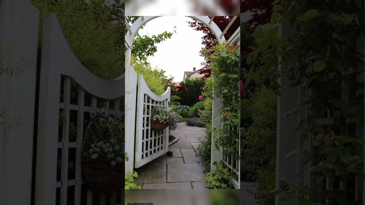 Courtyard garden design ideas