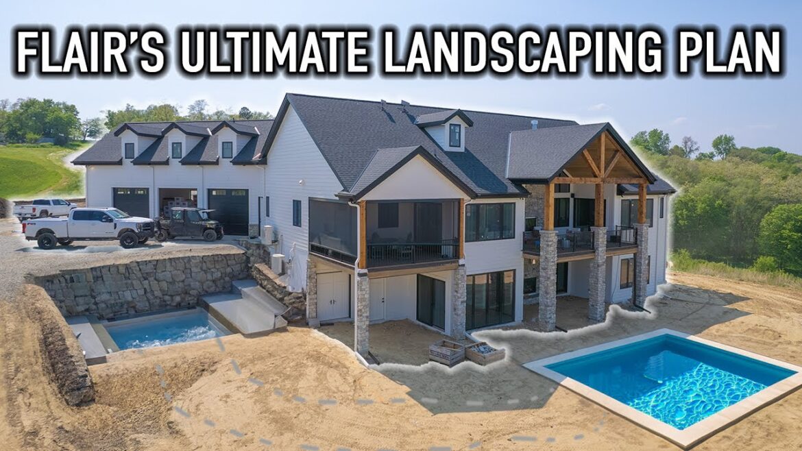 REVEALING FLAIR'S BACKYARD PLANS! (Massive Backyard Resort)