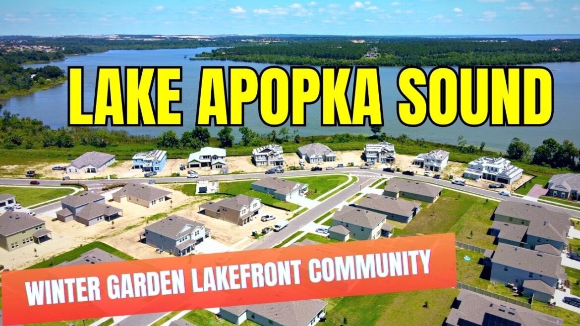 Tour Luxury Lakefront Community | Lake Apopka Sound | Winter Garden / Orlando, FL | DR Horton