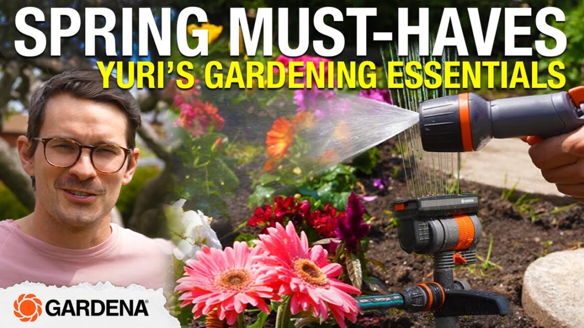 Elevate Your Gardening Game: GARDENA Tools for a Blooming Spring! | Gardening Tips with Yuri