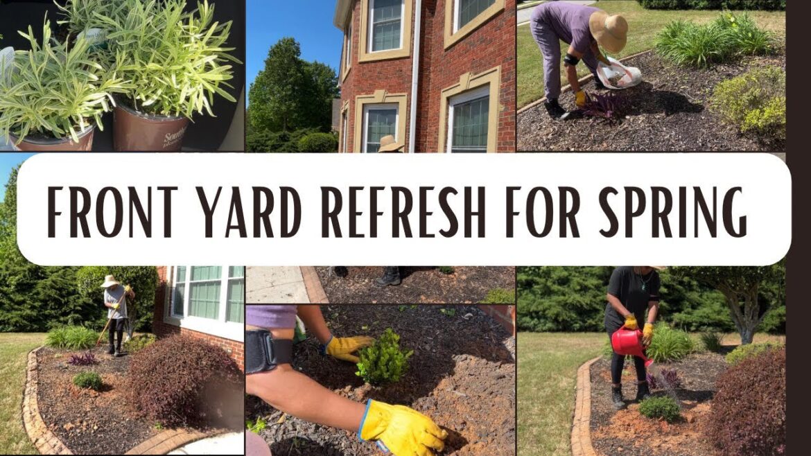 SPRING CLEANING MOTIVATION/FRONT YARD REFRESH/OUTDOOR PROJECT