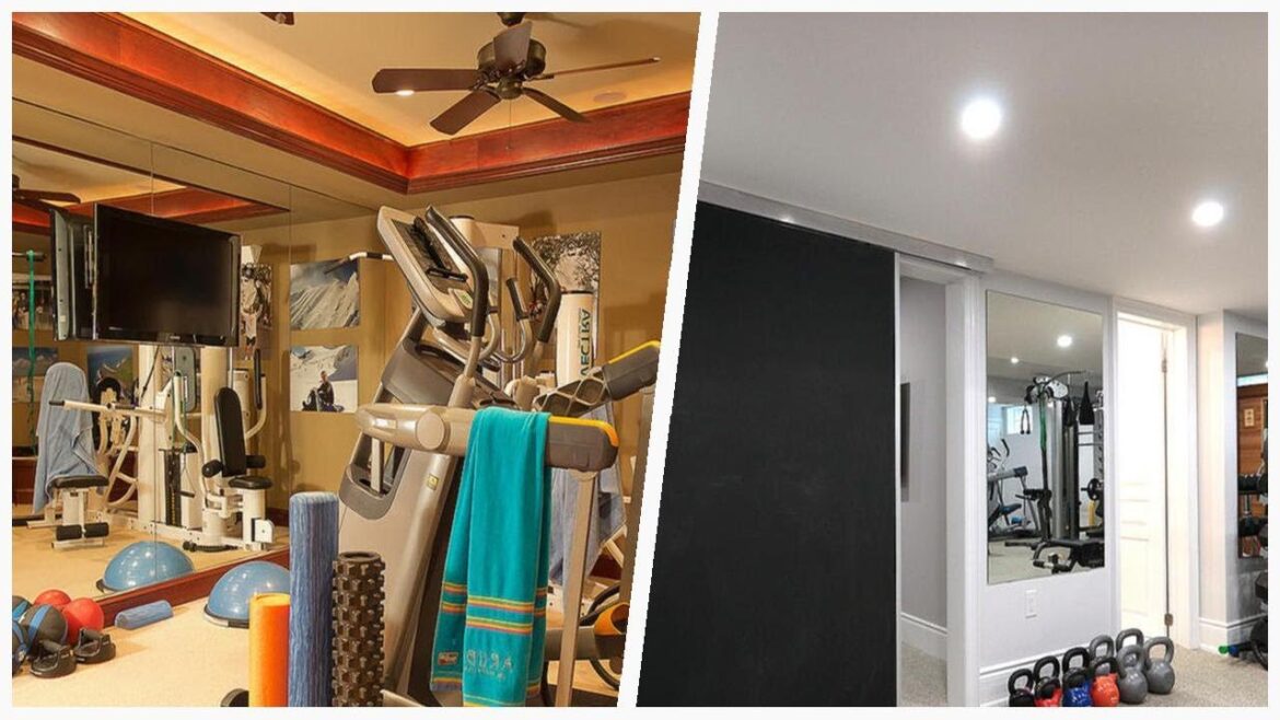 75 Premium Carpeted Home Gym Design Ideas You'll Love 🔴