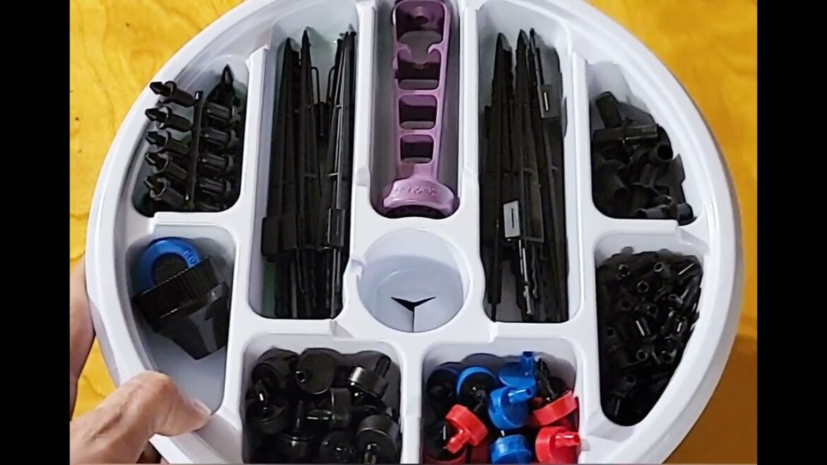 Indoor Gardening on a Budget - Unboxing (Bucketing) Rain Bird Drip Repair & Expansion Kit