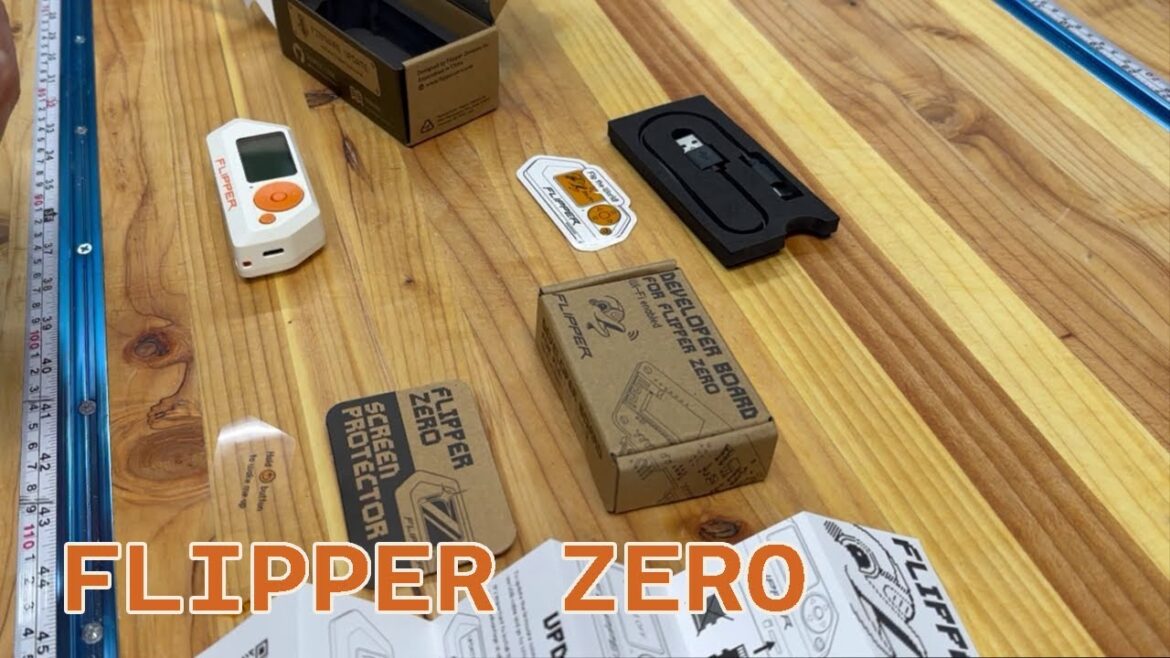 Flipper Zero Unboxing & Garage Light Initial Test ASMR | Educational Adult Toy :)