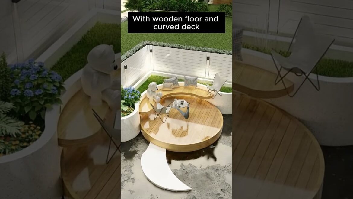 Small Fresh Garden Design by Stylish Homes