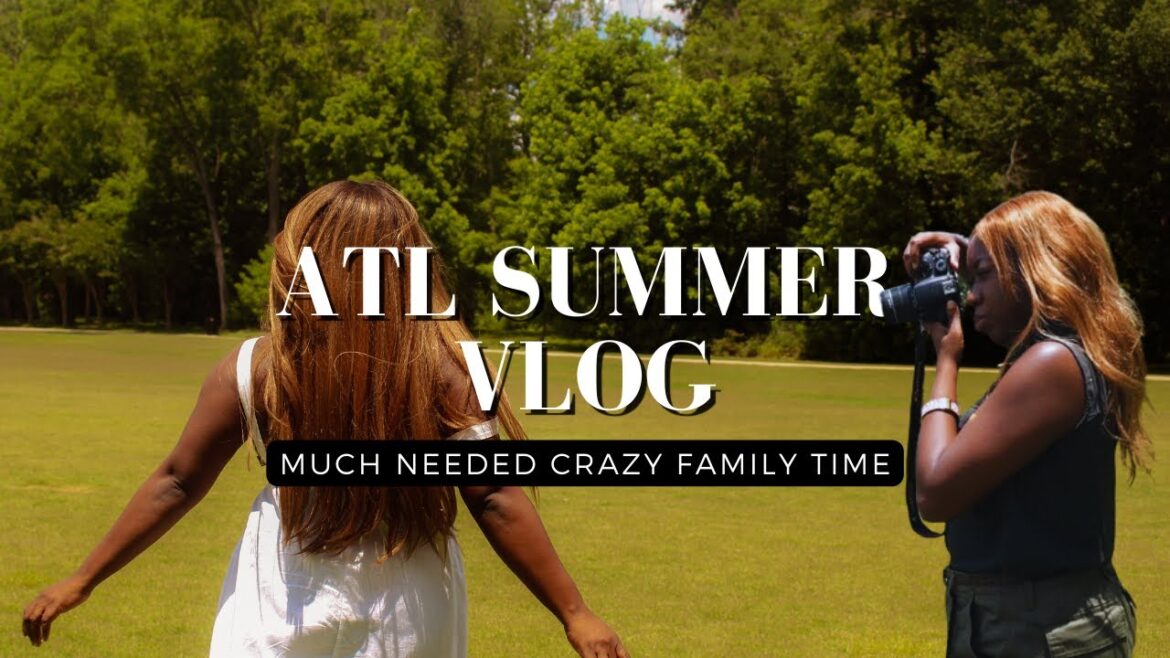 Visiting My Crazy Family in ATL | @BerryDakara  Birthday Photo Shoot | Vegetable Gardening | Vlog
