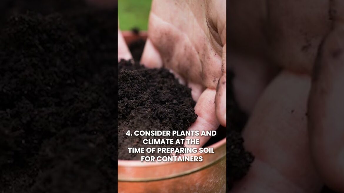 5 Container Gardening Tips (Soil) That You Need To Know Now #youtubeshorts #gardeningtips