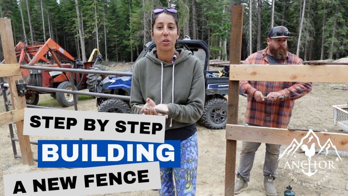 Turning our collapsed home lumber into a new home fence!