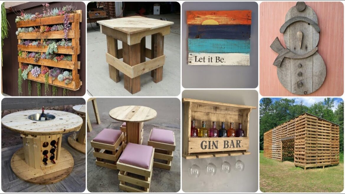 LATEST Pallet/Scrap wood project ideas for your interior design and home decor 2023 LATEST Pallet/Scrap wood project ideas for your interior design and home decor 2023