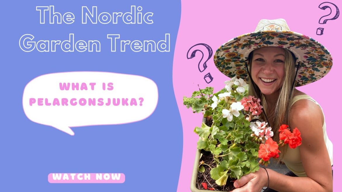 What Is Pelargonsjuka? A look inside this Scandinavian gardening trend