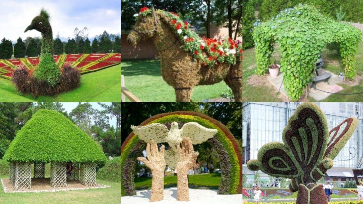 50 garden decor ideas : crafts, figurines from old things, lement wood !