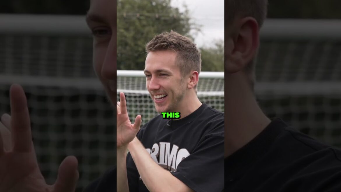 I have a football pitch in my garden! 🤯