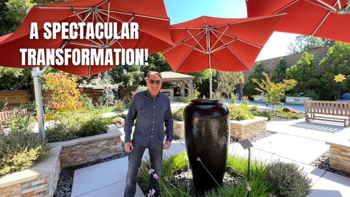 From Old Parking Lot to Inspirational Therapy Garden! 🌻 :: Yolo Cares Therapy Garden Tour!