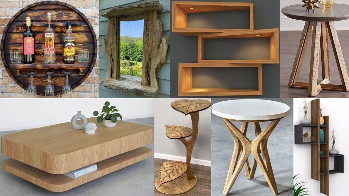 Timeless Wood Furniture Design Ideas and wooden décor ideas for Classic Interiors