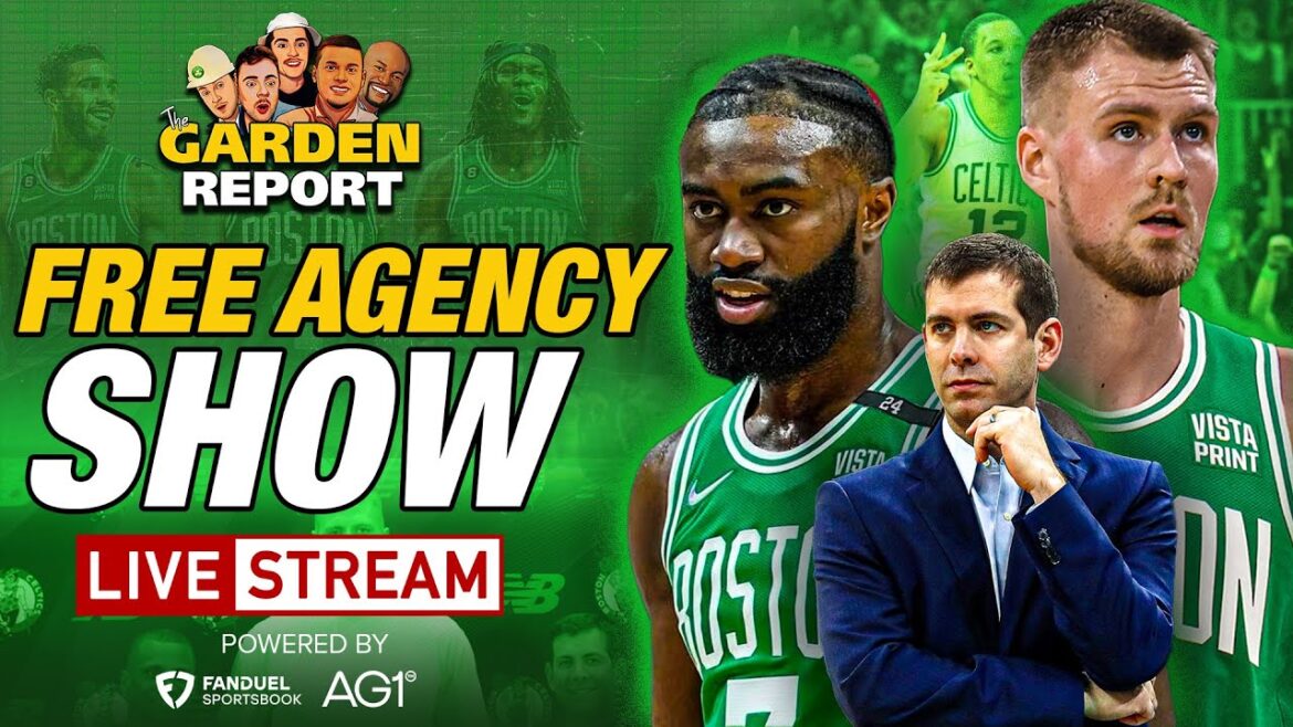 LIVE: Celtics Free Agency Countdown Show | Garden Report