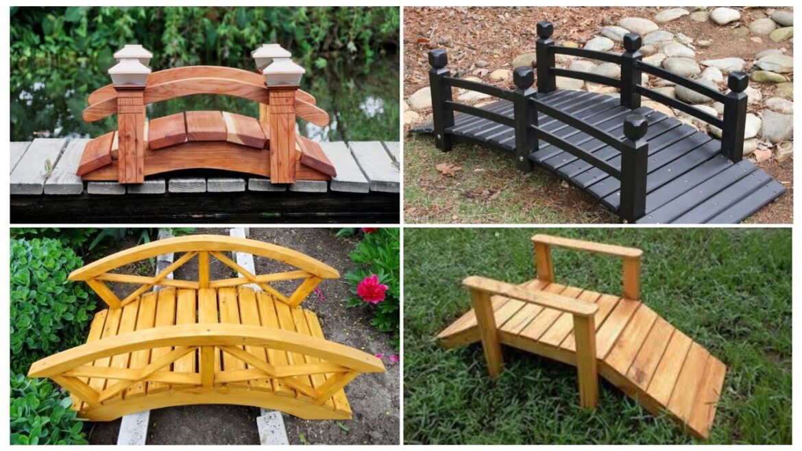 Beautiful garden bridge ideas | Japanese garden bridge ideas | ATTRACTIVE DECOR