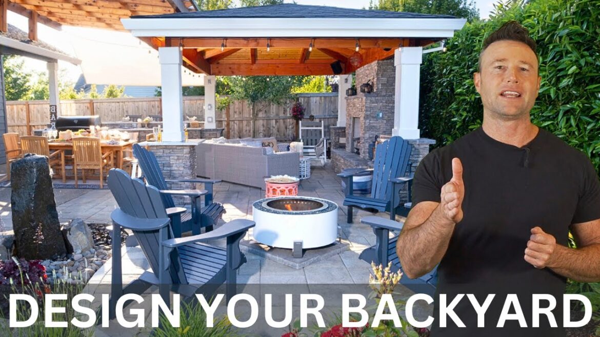 HOW to DESIGN your BACKYARD (DIY LANDSCAPE DESIGN)