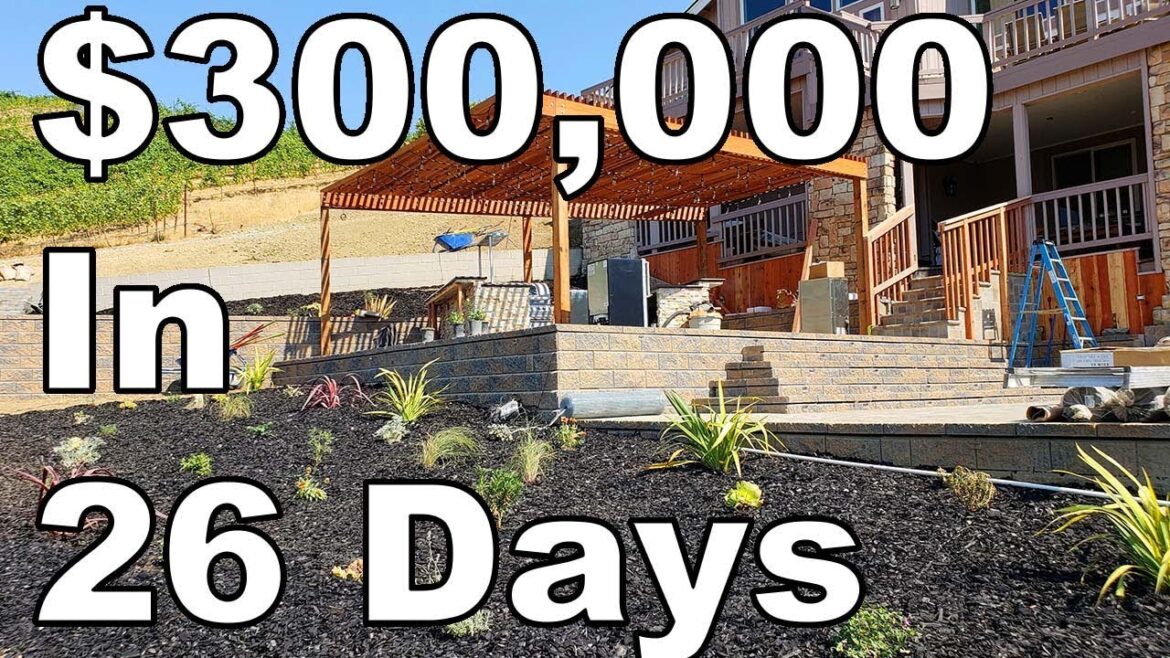 $300,000 Landscaping Job In 26 Days (Luxury Landscape Construction) $300,000 Landscaping Job In 26 Days (Luxury Landscape Construction)