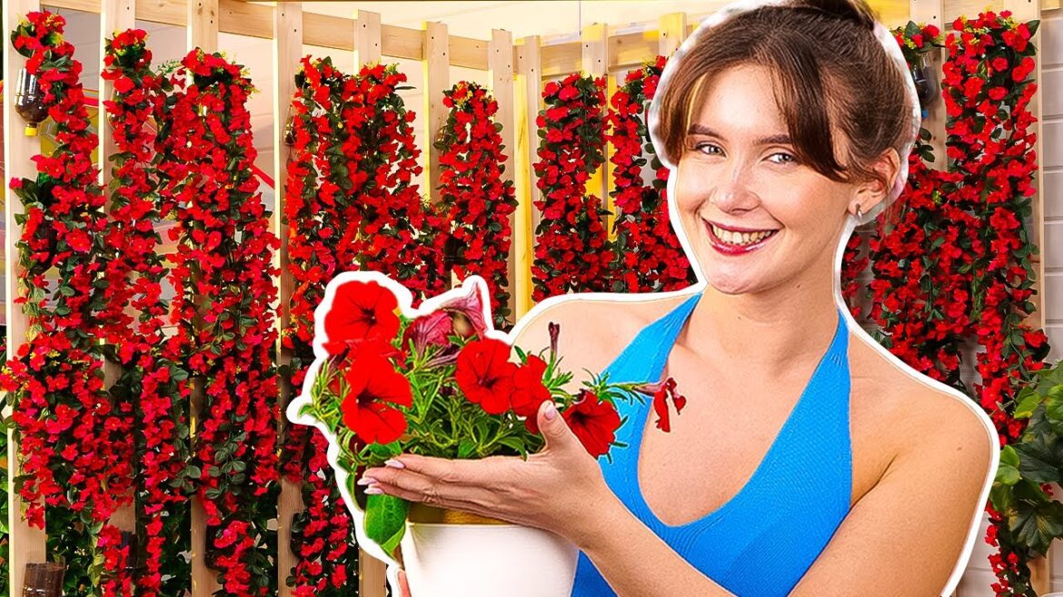 Unbelievable Vertical Garden 🌺 Transform Your Wall into a Blooming Oasis Unbelievable Vertical Garden 🌺 Transform Your Wall into a Blooming Oasis