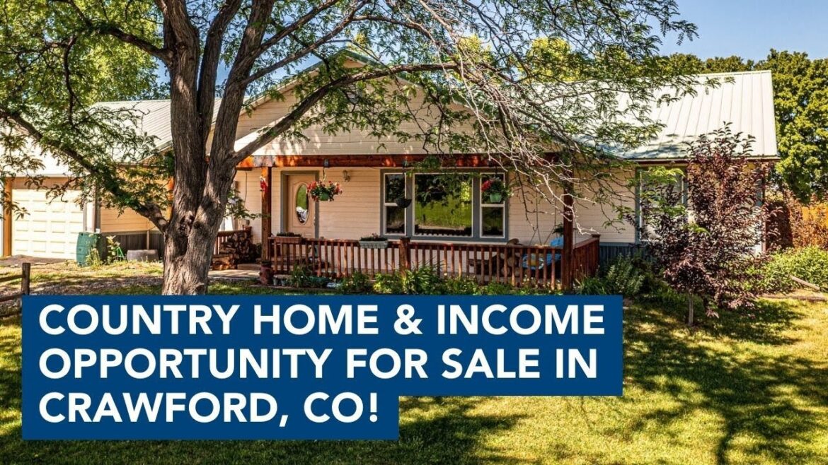 Country Home for Sale in Crawford, Colorado: A Perfect Blend of Charm and Income Potential! Country Home for Sale in Crawford, Colorado: A Perfect Blend of Charm and Income Potential!