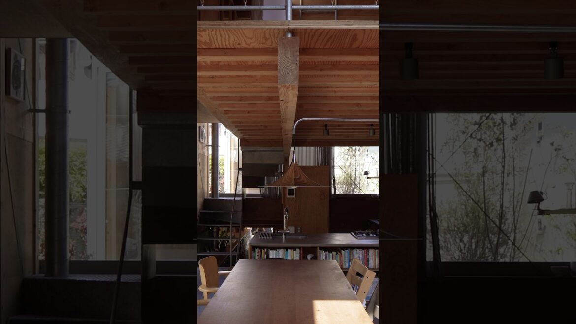 A Short House Tour of Two Japanese Family Homes with a Garden Alleyway