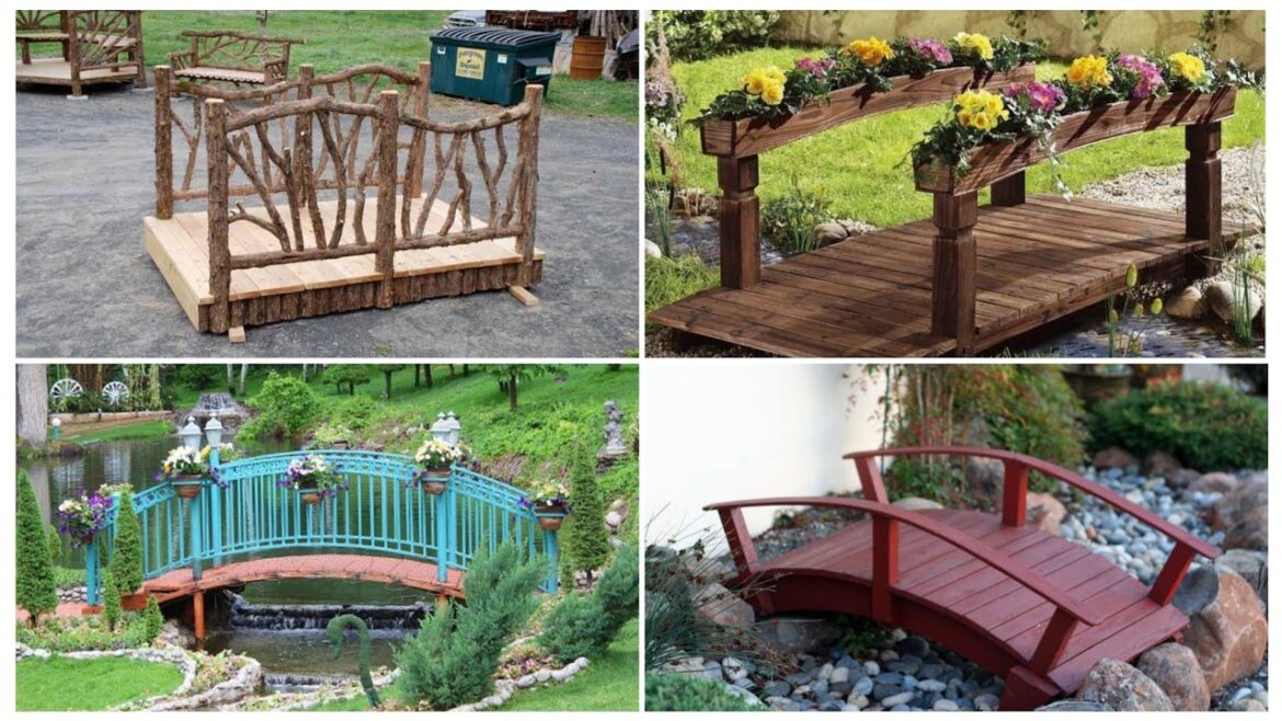 Amazing japanese garden bridge ideas | Garden decoration with bridges | ATTRACTIVE DECOR