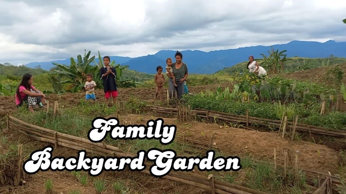 Visiting a family backyard garden. Konting lakad lang naman po.