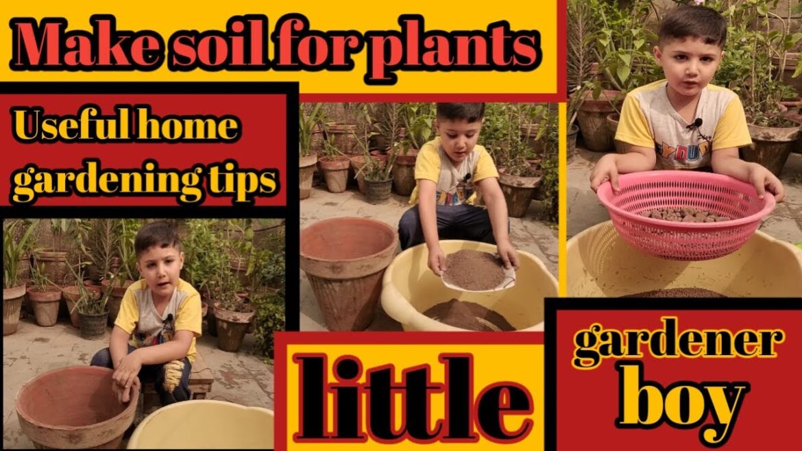 useful gardening tips|make soil for plants|home gardening|gardener boy|Batain Ibrahim ki useful gardening tips|make soil for plants|home gardening|gardener boy|Batain Ibrahim ki