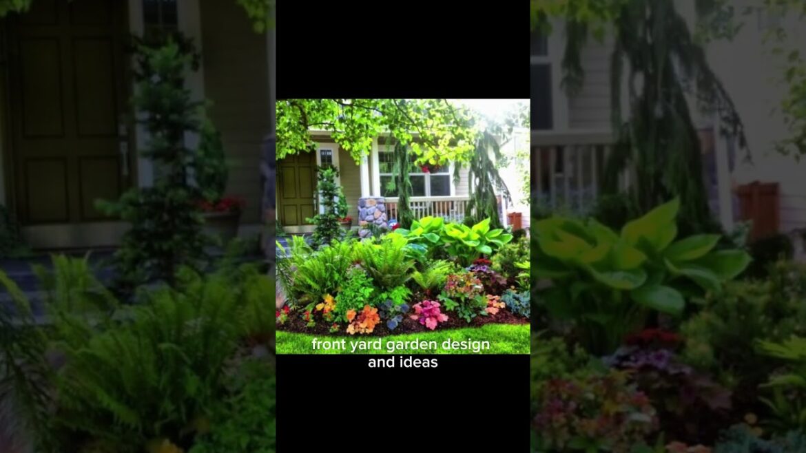Front yard Garden Design & Ideas #2023 #decor #design #homedecor #home #decoration #hometour