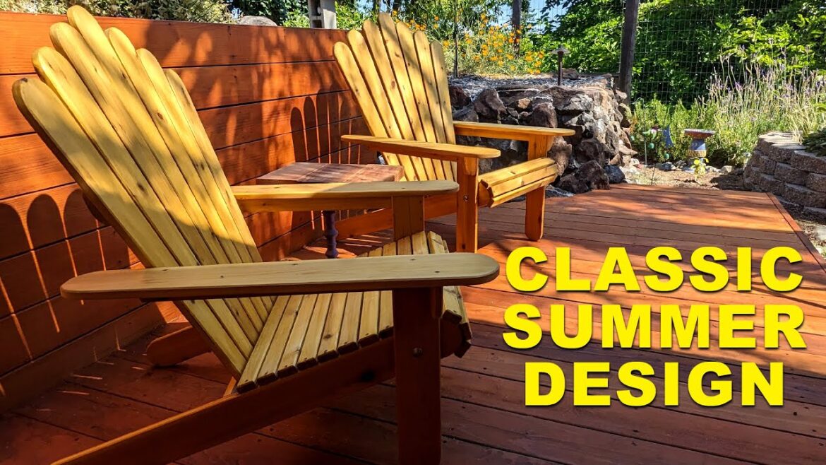 You can make this Adirondack chair in a weekend