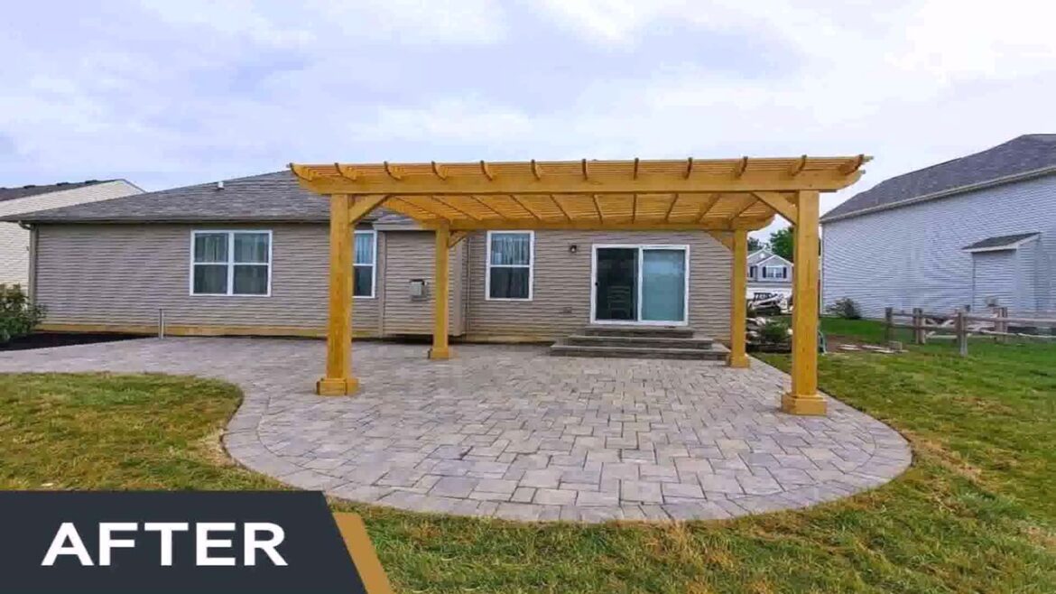 Backyard Landscape Design With Pavers