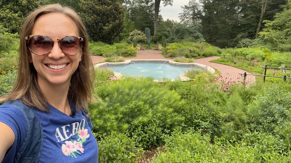 Mt. Cuba Center Garden Tour // Formal Garden Design Meets Naturalistic Garden Design