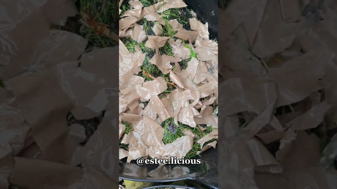 🤔 HOW WE DO IT | Gardening Tips To Make Compost #shorts