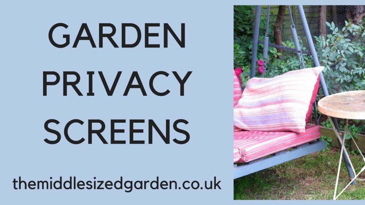 Garden privacy screens – new ideas and clever ways to make your garden private! Garden privacy screens - new ideas and clever ways to make your garden private!